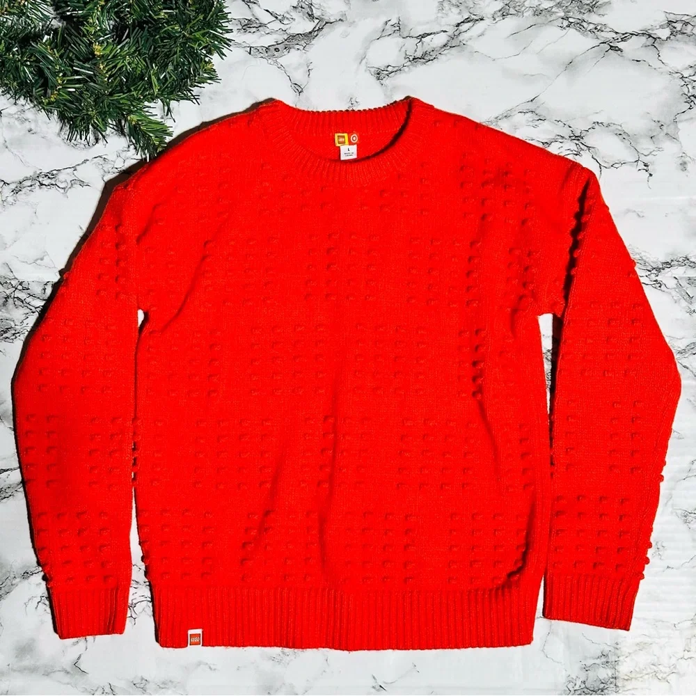 LEGO COLLECTION x Target Limited Edition Textured Bubble Dot Sweater - Picture 4 of 8